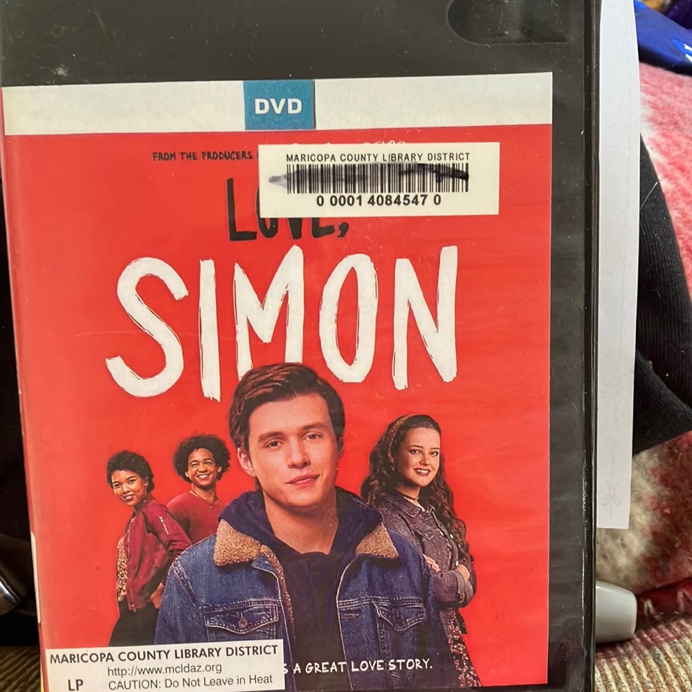 Love Simon dvd